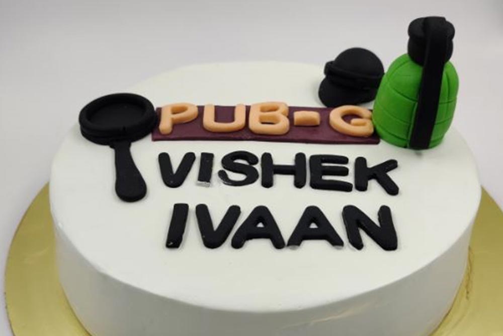 PUBG Game Birthday Cake For Man/Boy